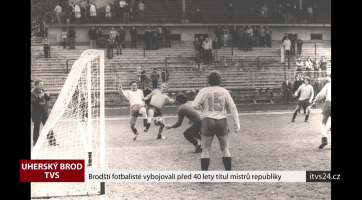 Brodští fotbalisté vybojovali před 40 lety titul mistrů republiky