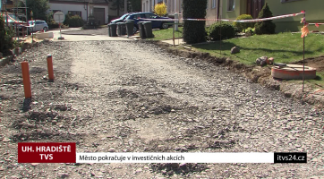 Město pokračuje v investičních akcích