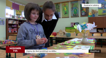 Zápisy do škol probíhají na dálku