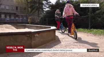 V pondělí začne v mateřských školách běžný provoz