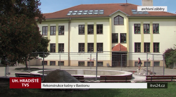 Rekonstrukce kašny v Bastionu