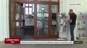 Otevřená infocentra jsou prvními záblesky restartu cestovního ruchu