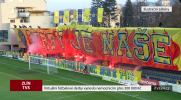 Virtuální fotbalové derby vyneslo nemocnicím přes 300 tisíc korun