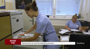 Nemocnice se vrací do běžného provozu