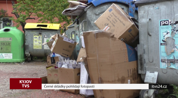 Černé skládky pohlídají fotopasti