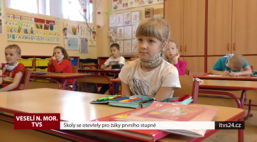 Školy se otevřely pro žáky prvního stupně