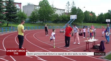 Školní sportovní klub Výsluní se zapojil do akce Spolu na startu