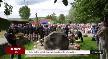 U Dolu Dukla odhalili památník zahynulým horníkům