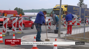 Křižovatka na Zerzavici je už bezpečnější