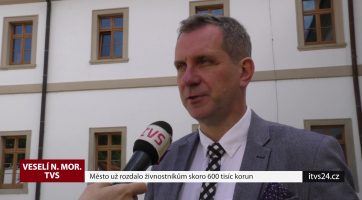 Město už rozdalo živnostníkům skoro 600 tisíc korun