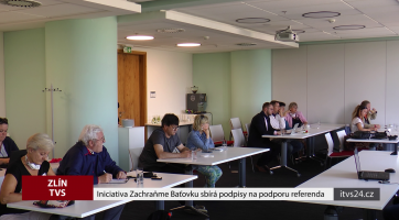 Iniciativa Zachraňme Baťovku sbírá podpisy na podporu referenda