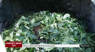 Město nabízí zahrádkářům kompostéry