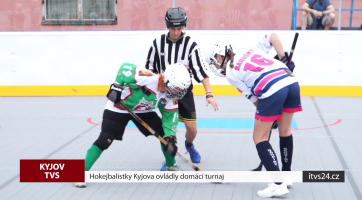 Hokejbalistky Kyjova ovládly domácí turnaj