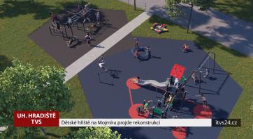 Dětské hřiště na Mojmíru projde rekonstrukcí