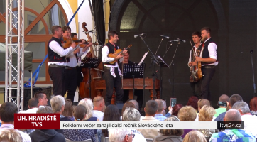 Folklorní večer zahájil další ročník Slováckého léta