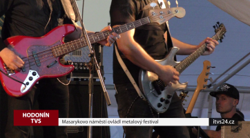 Masarykovo náměstí ovládl metalový festival