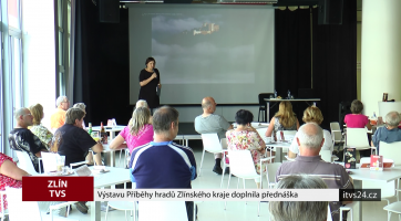Výstavu Příběhy hradů Zlínského kraje doplnila přednáška