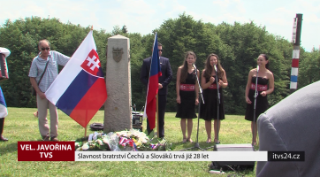 Slavnost bratrství Čechů a Slováků trvá již 28 let