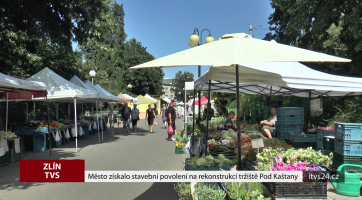 Město získalo stavební povolení na rekonstrukci tržiště Pod Kaštany