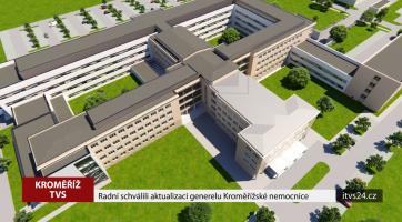 Radní schválili aktualizaci generelu Kroměřížské nemocnice