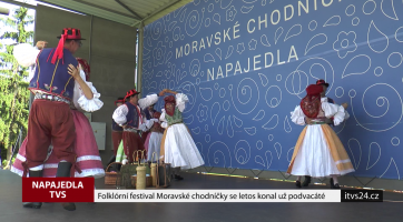 Folklórní festival Moravské chodníčky se letos konal už podvacáté