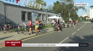 Nemocnice zve na cykloakci Jedu na krev