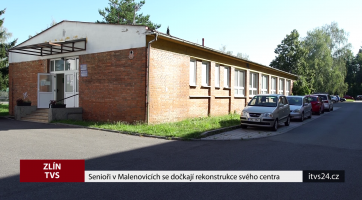 Senioři v Malenovicích se dočkají rekonstrukce svého centra