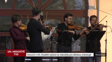 Koncert v Uherském Hradišti vybíral na videoklip pro dětskou onkologii