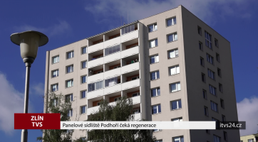 Panelové sídliště Podhoří čeká regenerace