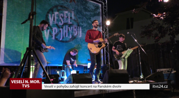 Veselí v pohybu zahájil koncert na Panském dvoře