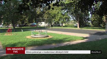 Město pokračuje v modernizaci dětských hřišť