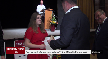 Sportovkyní města se stala judistka Markéta Prusenovská