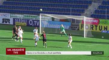 Slavia si na Slovácku s chutí zastřílela