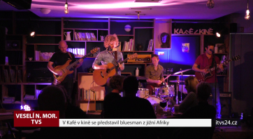 V Kafé v kině se představil bluesman z jižní Afriky