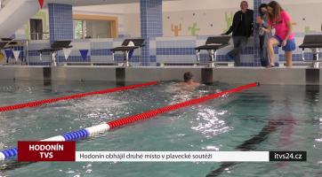 Hodonín obhájil druhé místo v plavecké soutěži
