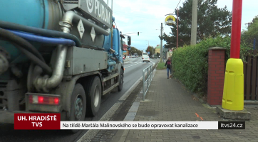 Na třídě Maršála Malinovského se bude opravovat kanalizace