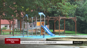 Otrokovice pokračují v opravách dětských hřišť