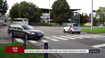 Ve městě vznikne okružní křižovatka ulic Vodní, Bartošova a Trávník