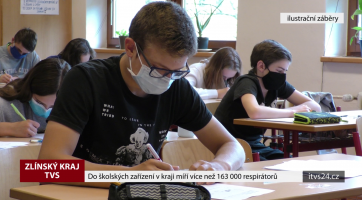 Do školských zařízení v kraji míří více než 163 tisíc respirátorů