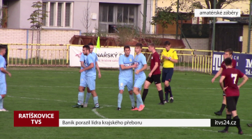Baník porazil lídra krajského přeboru