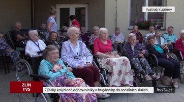 Zlínský kraj hledá dobrovolníky a brigádníky do sociálních služeb