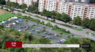 Město navyšuje kapacity parkování na Jižních Svazích