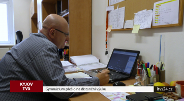 Gymnázium přešlo na distanční výuku