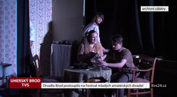 Divadlo Brod postoupilo na Festival mladých amatérských divadel 