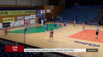 Házenkářky Zlína podlehly doma v interlize Slavii Praha