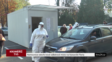 Nemocnice otevře nové odběrové místo na Výstavišti Floria