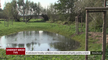 K odvrácení hrozby vyhlášení stavu ohrožení přispěly poldry a tůně