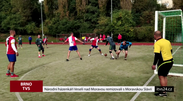 Národní házenkáři Veselí nad Moravou remizovali s Moravskou Slávií