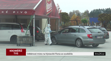 Odběrové místo na Výstavišti Floria se osvědčilo