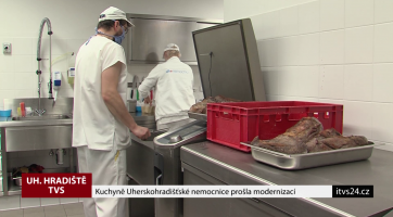 Kuchyně Uherskohradišťské nemocnice prošla modernizací